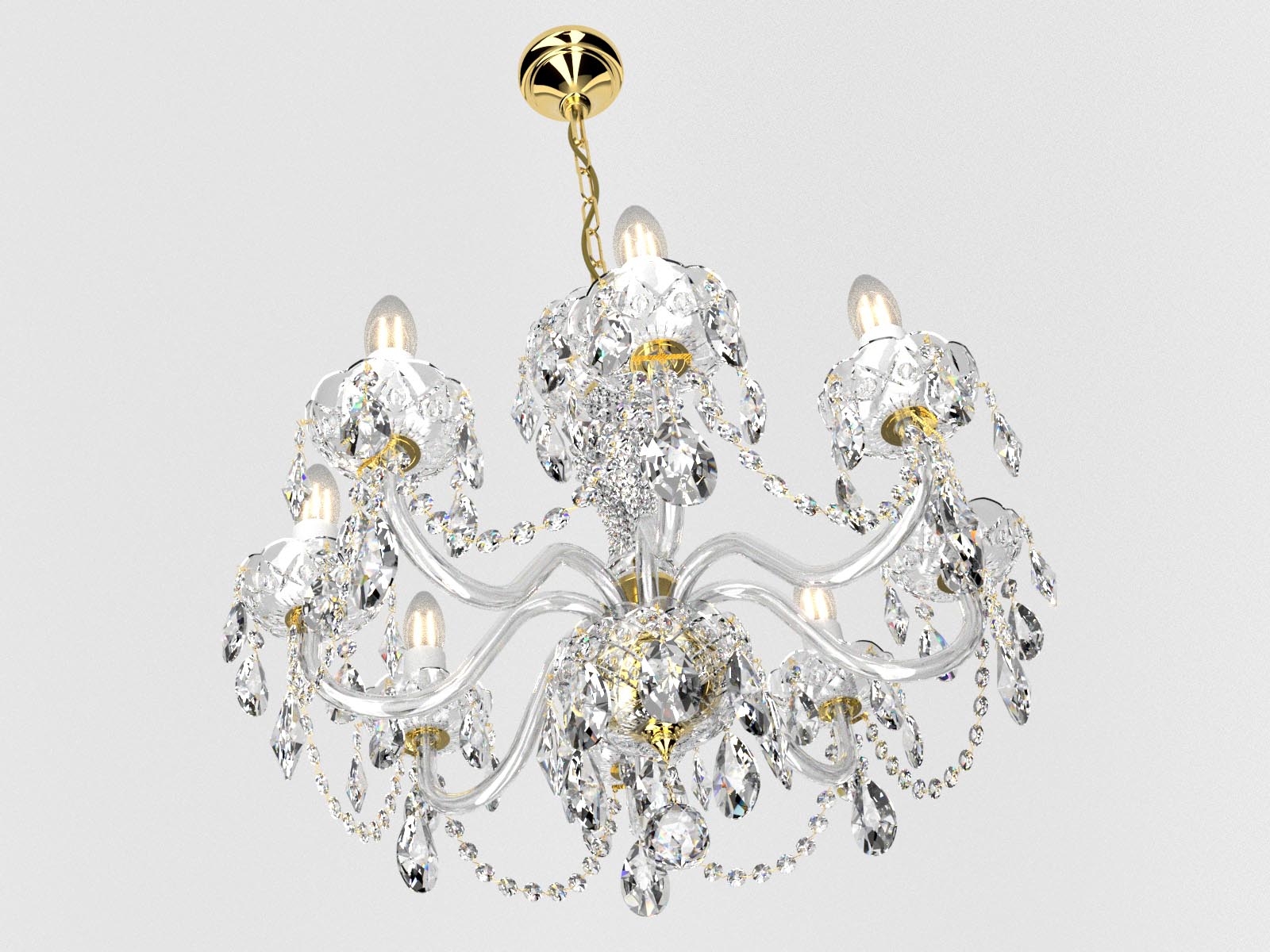 Lustre en cristal