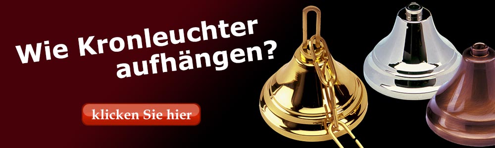 Wie Kronleuchter aufhängen?