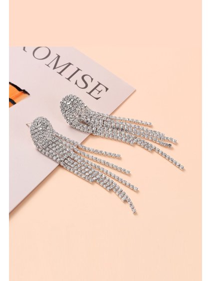 Stříbrné náušnice AMIA