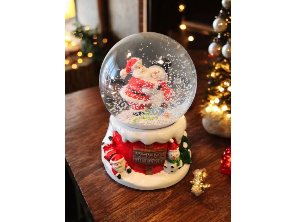 HÓGÖMB ZENÉLŐS VILÁGÍTÓS NAGY