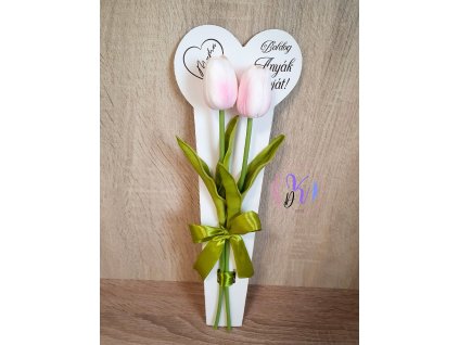 DEKOR TULIPÁN ANYÁK NAPI FA ÁTADÓVAL MAMÁS