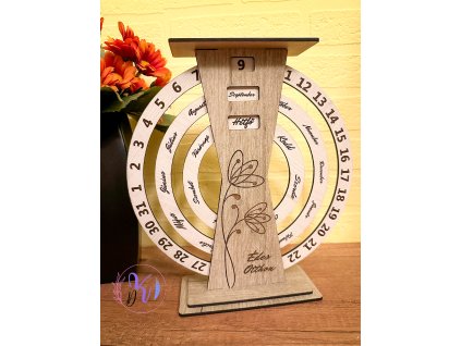 ÖRÖKNAPTÁR VIRÁGOS