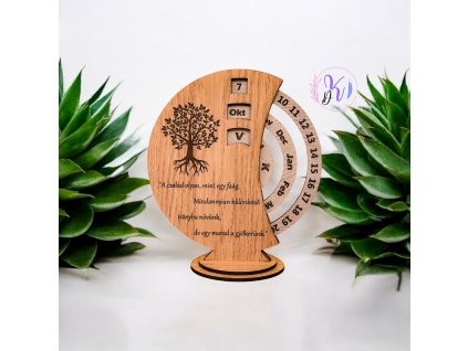 ÖRÖKNAPTÁR ÉLETFÁS