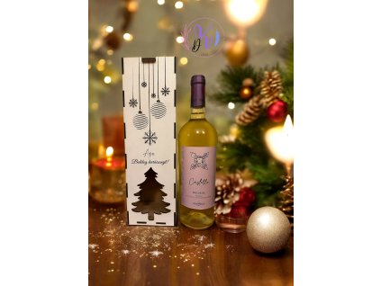 NÉVRE SZÓLÓ KARÁCSONYI BOROS DOBOZ