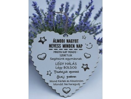 MOTIVÁCIÓS SZÍV TÁBLA