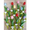 DEKOR TULIPÁN 17 SZÍNBEN TÁBLÁCSKÁVAL