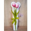 DEKOR TULIPÁN 12 SZÍNBEN  ANYÁK NAPI FA ÁTADÓVAL