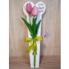 DEKOR TULIPÁN 12 SZÍNBEN  ANYÁK NAPI FA ÁTADÓVAL