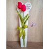 DEKOR TULIPÁN 12 SZÍNBEN  ANYÁK NAPI FA ÁTADÓVAL