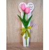 DEKOR TULIPÁN 12 SZÍNBEN  ANYÁK NAPI FA ÁTADÓVAL