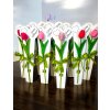 DEKOR TULIPÁN  NŐNAPOS FA ÁTADÓVAL
