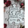 ESKÜVŐI PUZZLE HŰTŐMÁGNES KÖSZÖNŐ AJÁNDÉK