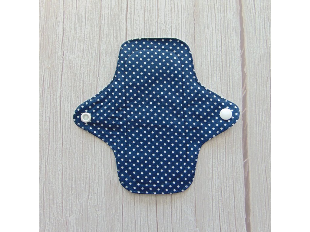 Dana mosható betét mini / sötétkék pöttyös