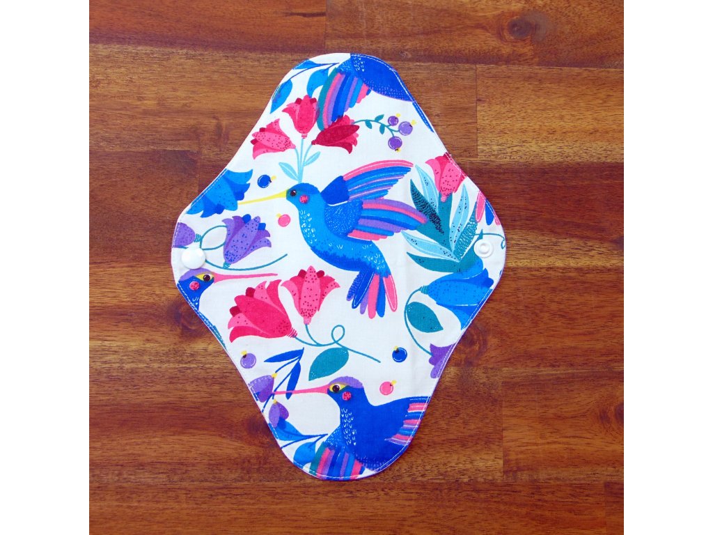 Lara mosható betét vékony 24 cm - kék kolibri