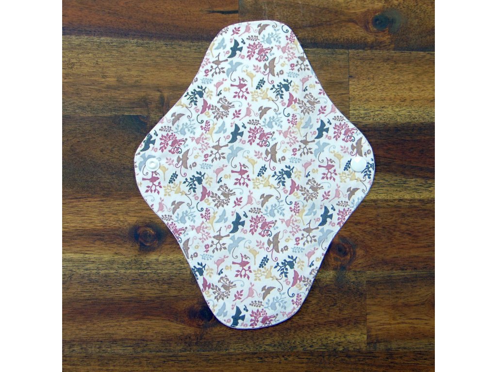 Lara mosható betét vékony 24 cm - apró madár mintás