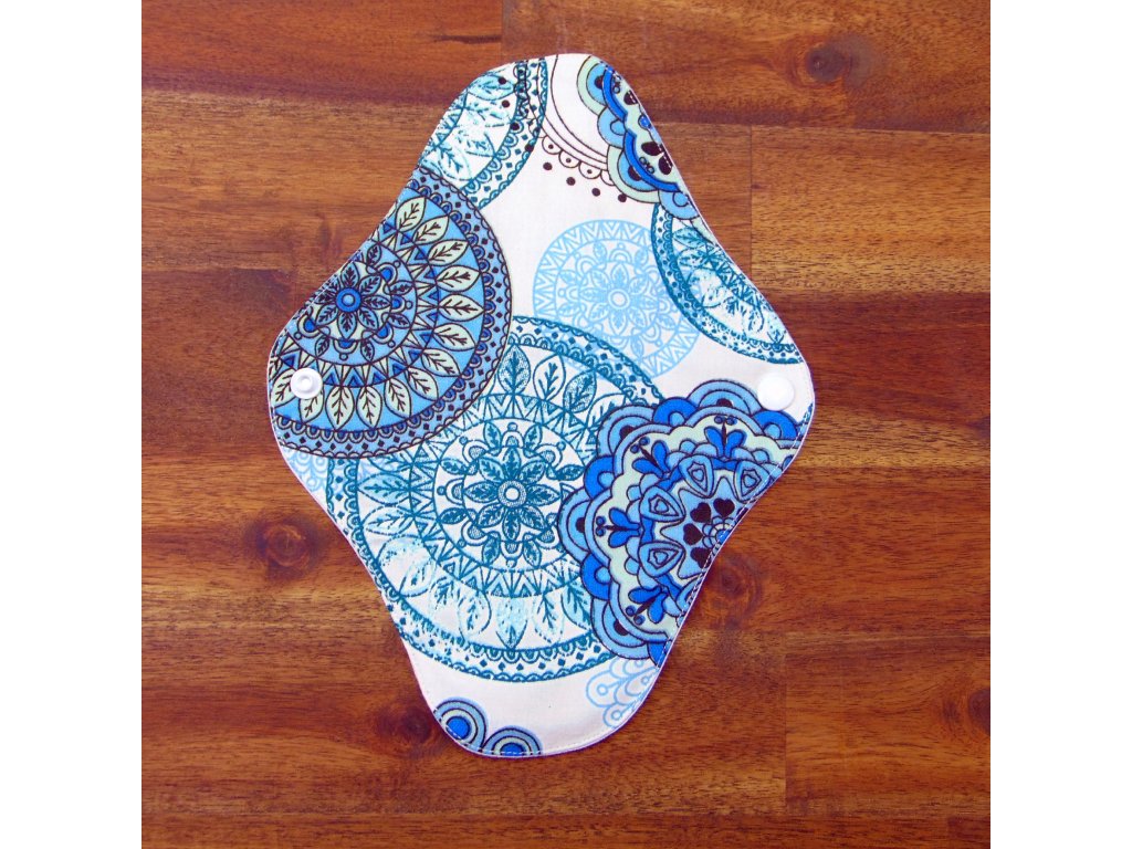 Lara mosható betét vékony 24 cm - kék mandala