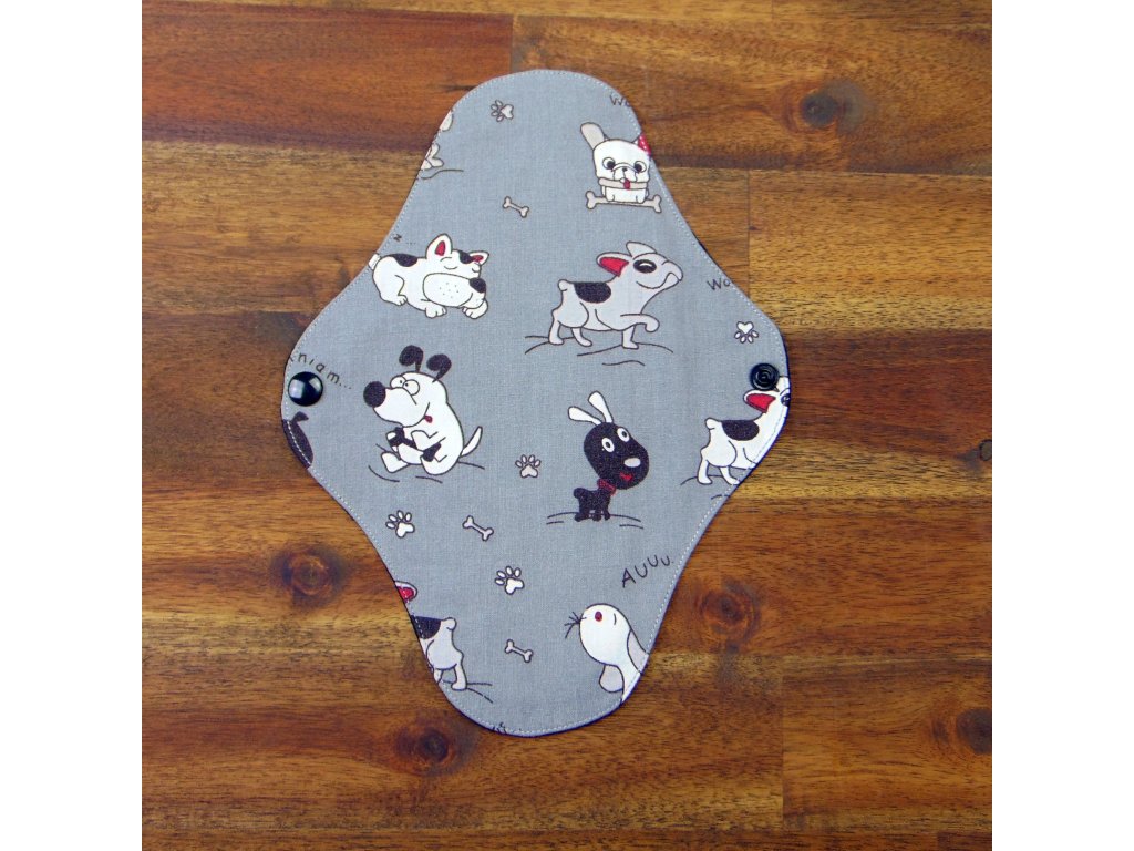 Lara mosható betét vékony 24 cm - vidám kutyák