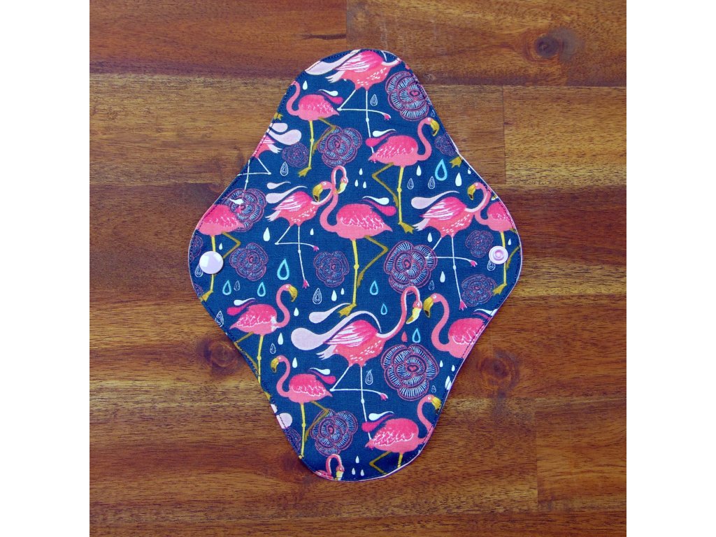 Lara mosható betét vékony 24 cm - Flamingó mintás