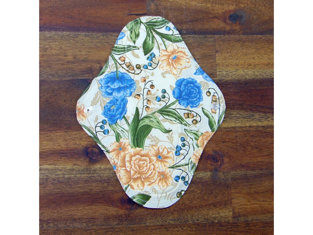 Lara mosható betét vékony 24 cm - kék babarózsa