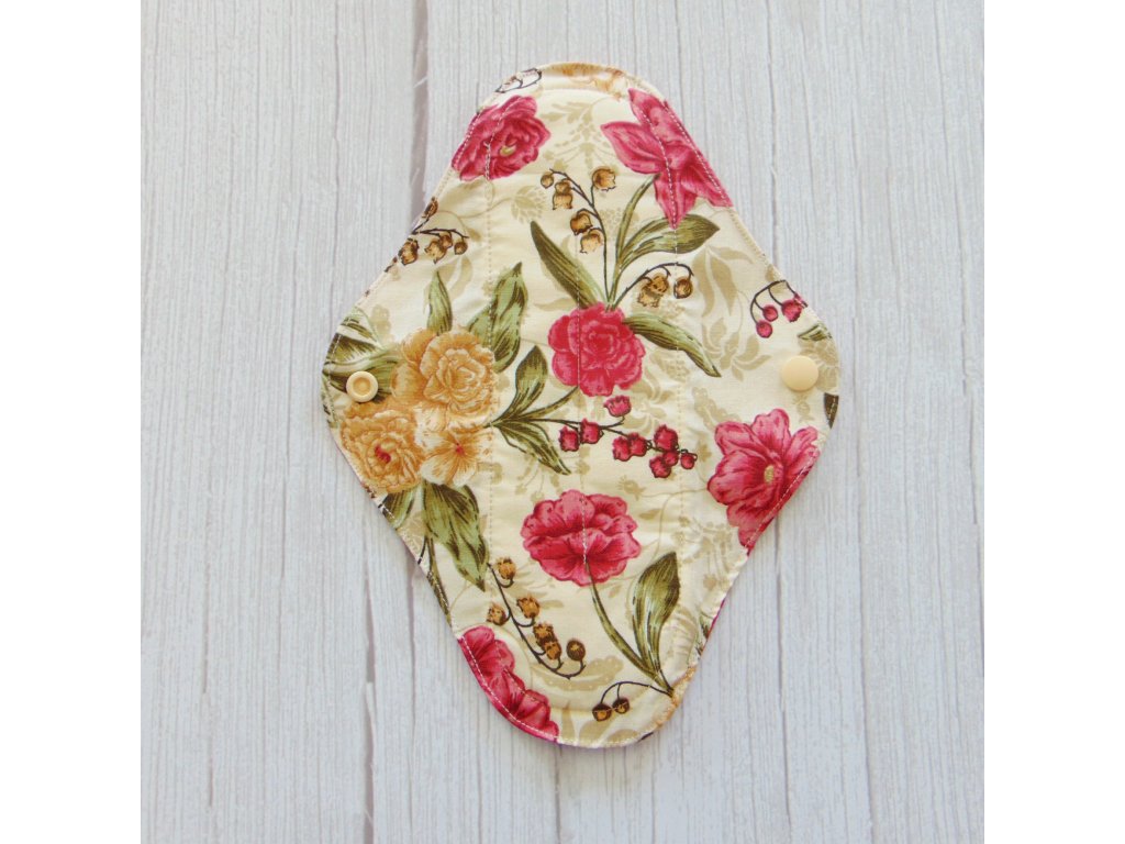 Lara mosható betét 23 cm - bordó babarózsa