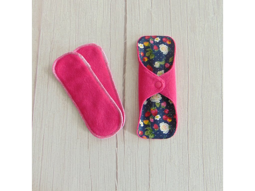 Dana Plus mosható betét 20,5 cm / eper és virág