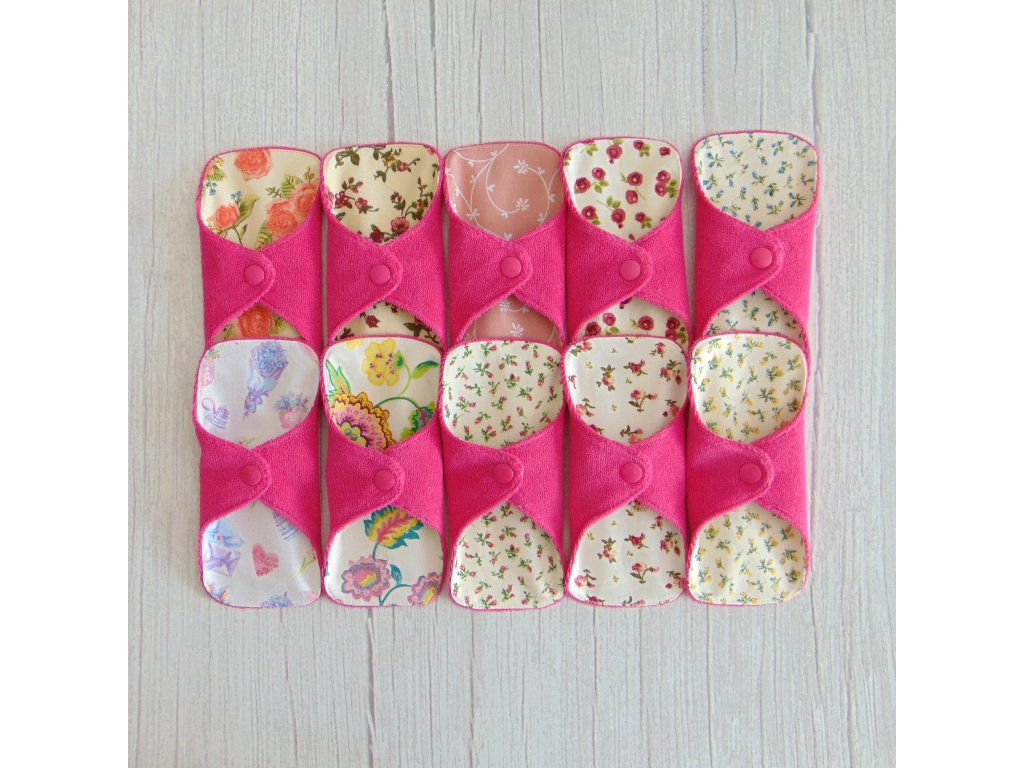 Dana mosható tisztasági betét csomag 16 cm - frottír / 10 db/cs