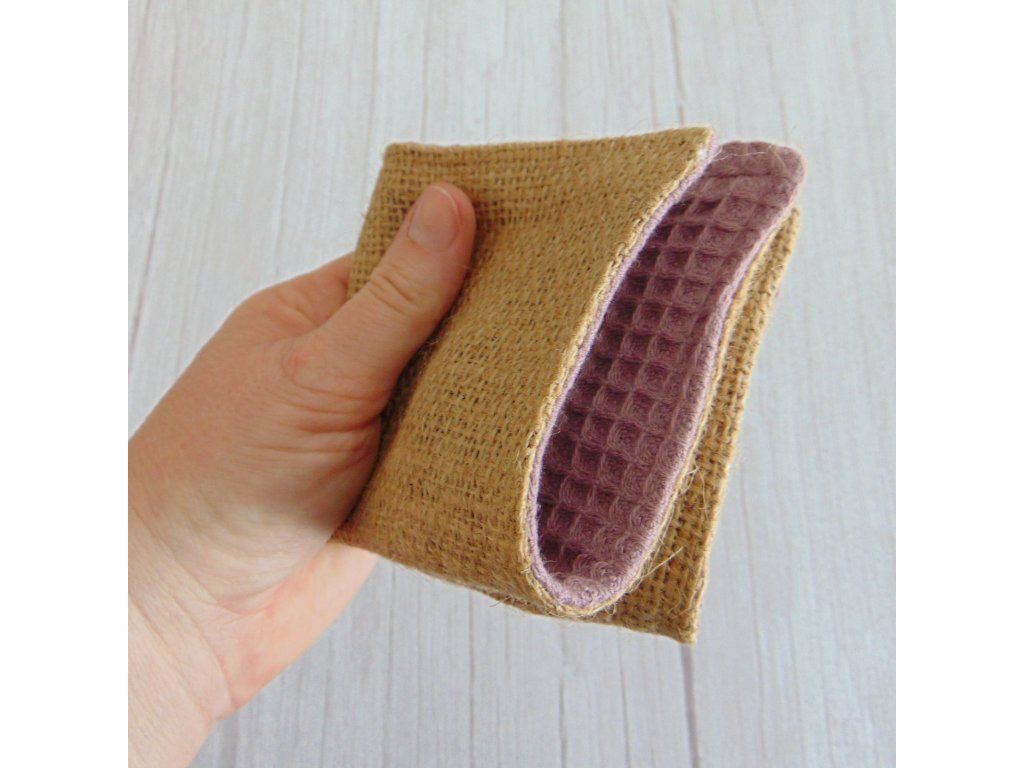 Mosogató kendő - mályva