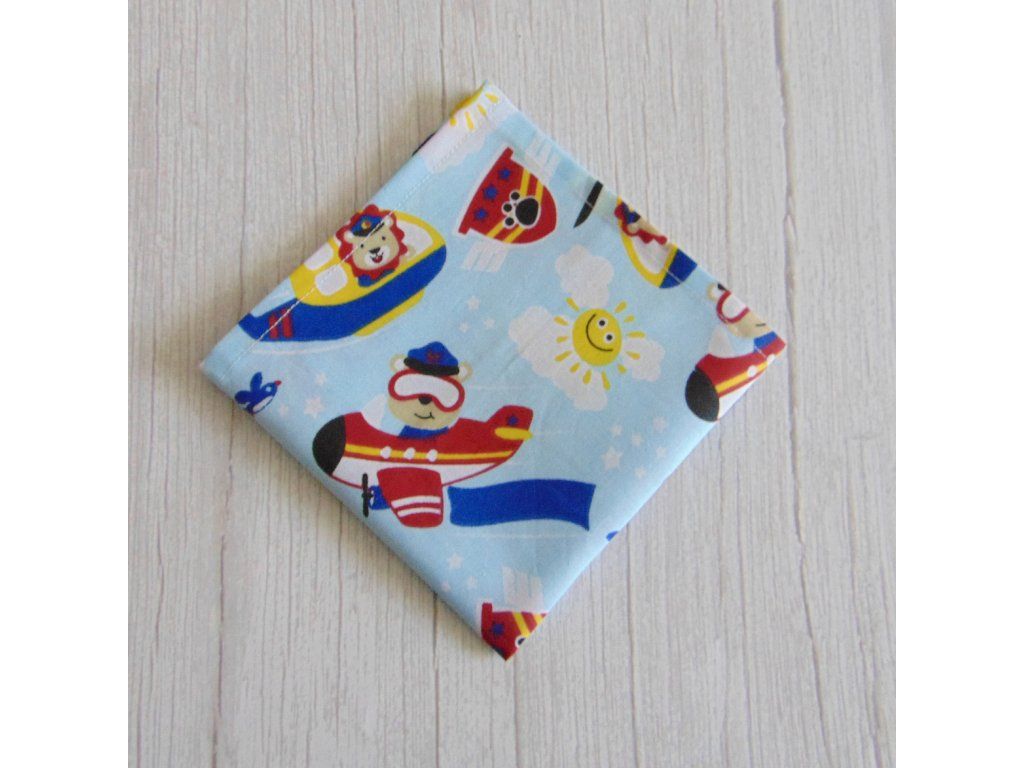 Textil szalvéta / Állatok repülővel