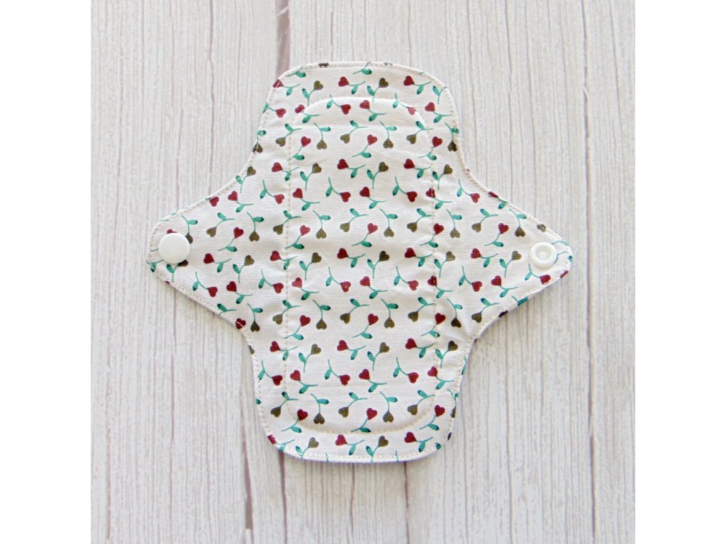 Dana mosható betét mini / szívecske virág