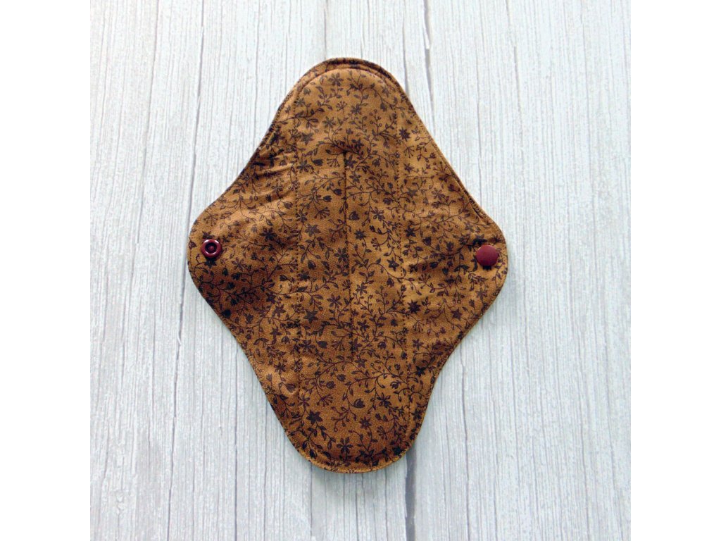 Lara mosható betét 23 cm - barna indák