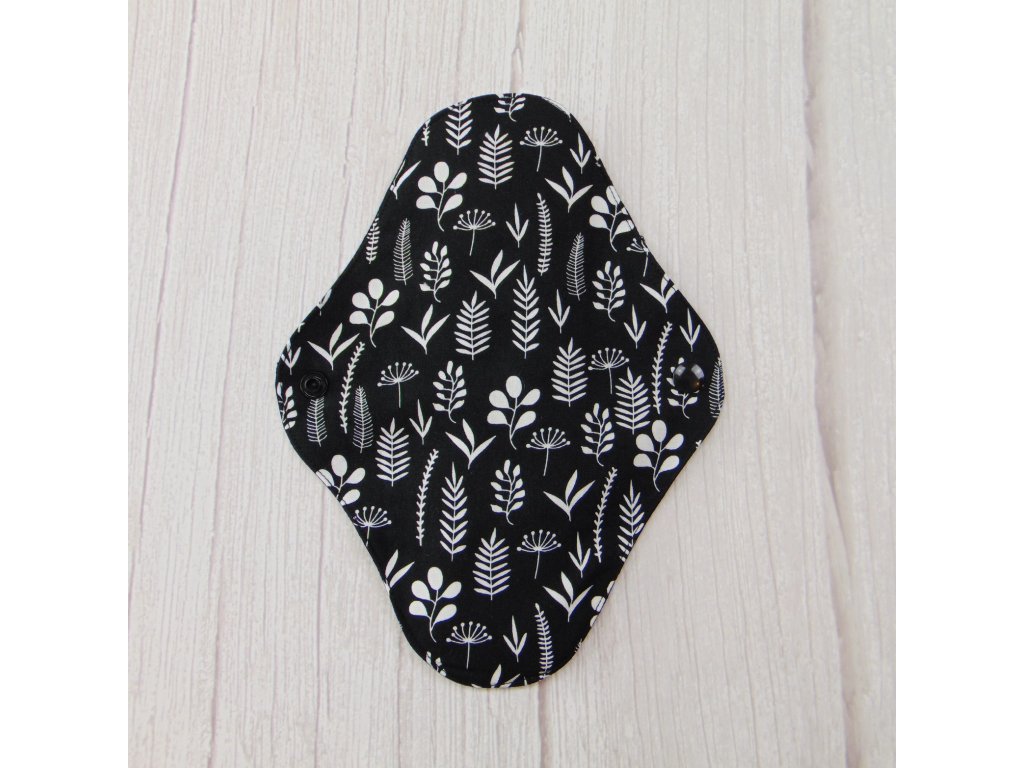 Lara mosható betét 23 cm - fehér levelek