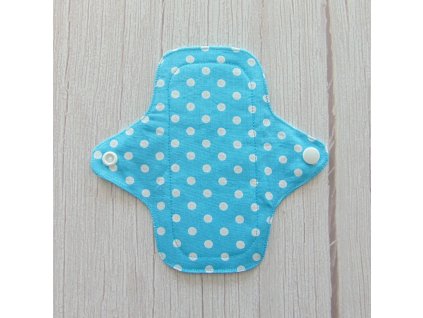 Dana mosható betét mini / türkiz pöttyös