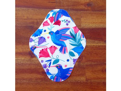 Mosható betét vékony 24 cm - kék kolibri