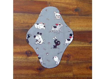 Lara mosható betét vékony 24 cm - vidám kutyák