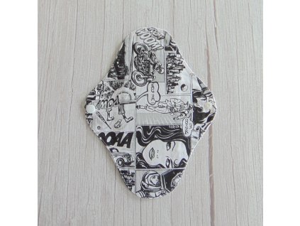 Lara mosható betét 24 cm - pamut / képregény