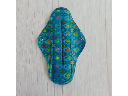 Mosható betét 31 cm - minták türkizben