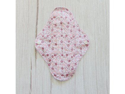 Mosható betét 23 cm - rózsaszín virág