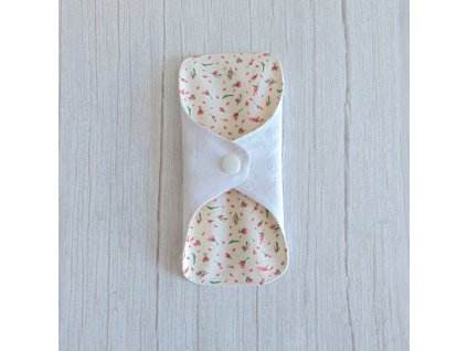 Dana mosható tisztasági betét 16 cm / rózsaszín apró virágok