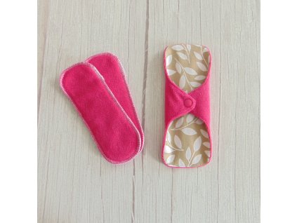 Dana Plus mosható betét 20,5 cm / bézs - fehér levelek