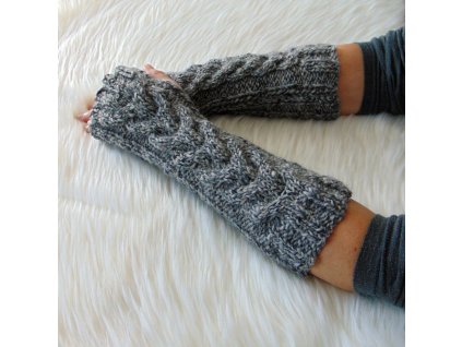 Szürke melír karmelegítő