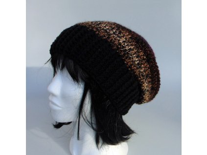 Ruby színátmenetes slouchy fazonú sapka