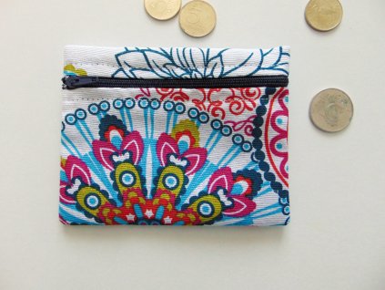 Pénztárca /  színes mandala