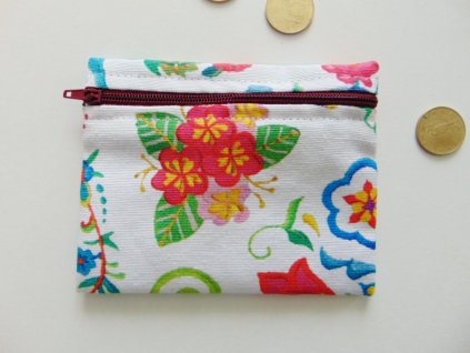 Pénztárca /  indák és virágok