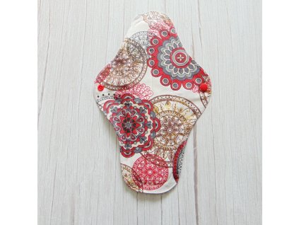 Lara mosható betét 31 cm - piros mandala