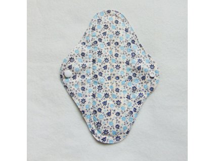 Mosható betét 23 cm - kék virág