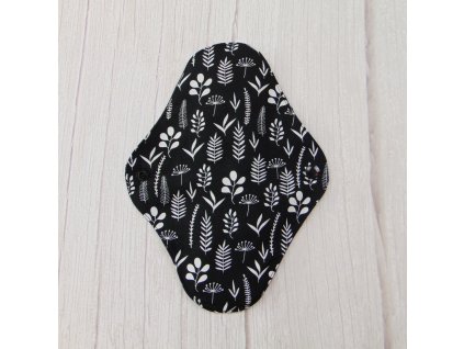 Lara mosható betét 23 cm - fehér levelek