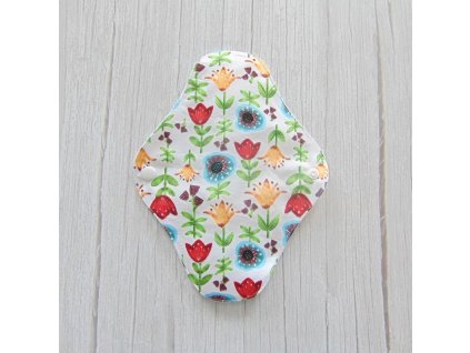 Lara mosható betét 23 cm - színes virágok