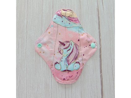 LARA mosható betét 19,5 cm / rózsaszín unikornis