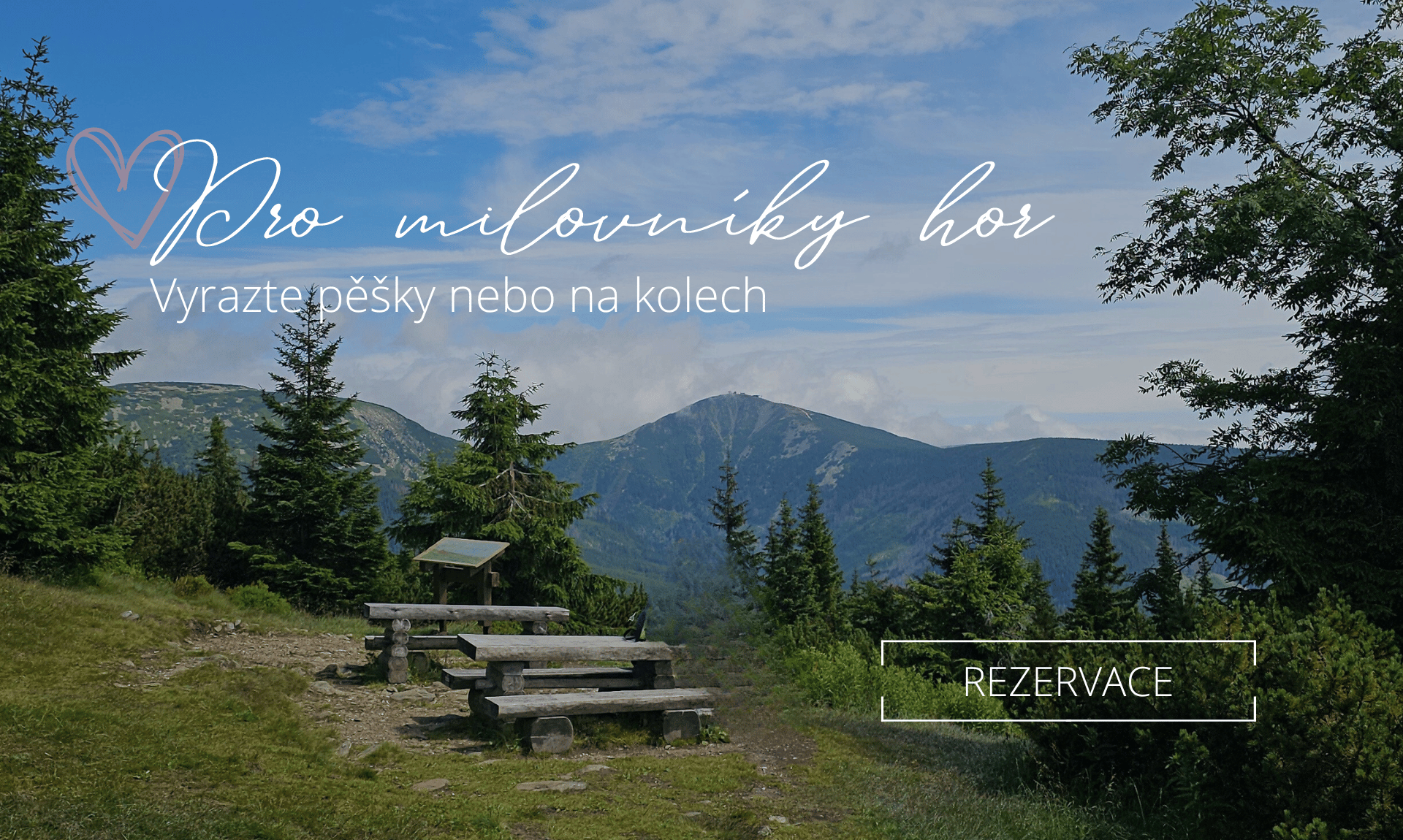 Krkonošská chaloupka - pro milovníky horských túr
