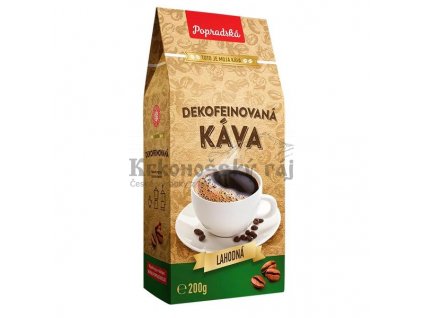 popradská bez kofeinu